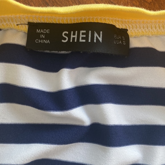 Like new striped Shein tee. - Picture 2 of 2